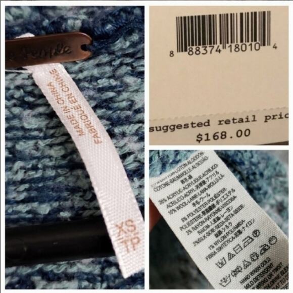 Free People Kai Pom Tapestry Cardigan Sweater - Picture 3 of 4